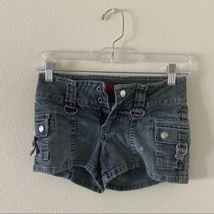 SOLD YMI denim stretchy shorts
